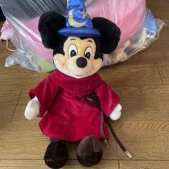 東京ディズニーランド　ミッキー　ぬいぐるみ　レトロ