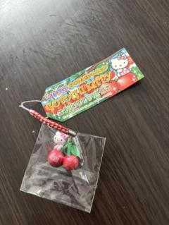 ハローキティ＊山梨限定＊さくらんぼストラップ