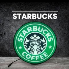 スターバックス90sロゴ看板ライトレプリカ 新品未使用３代目Starbucks