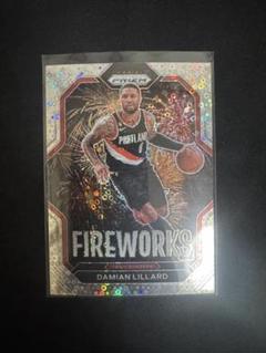 Damian Lillard fireworks prizm