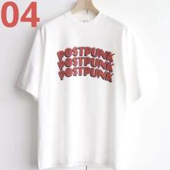 ☆新品☆blurhms POSTPUNK Print Tee BIG ホワイト