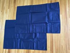 ⭐️枕カバー63cm×43cm 2枚セット ネイビー オーガニックコットン100%