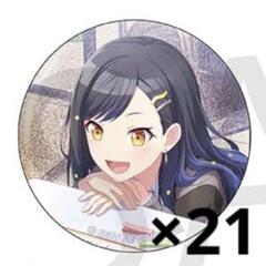 白石杏 プロセカ プロジェクトセカイ 37B グリッター缶バッジ 21点