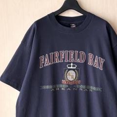 90s USA製古着　ヴィンテージ　ロゴTシャツ　アーカンソー州　エンブレム