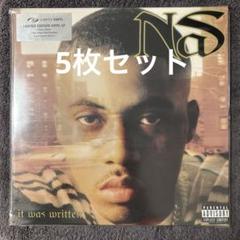 Nas It Was Written 180g 限定UK盤とシングルの5枚セット