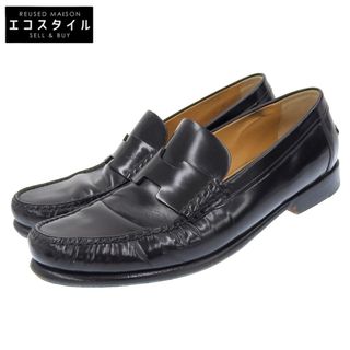 エルメス HERMES エルメス ケネディ モカシンローファー シューズ メンズ ブラック 42 1/2 42 1/2