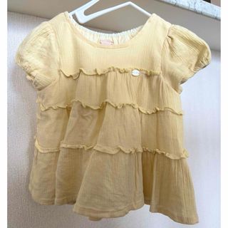 【美品】フリルトップス
