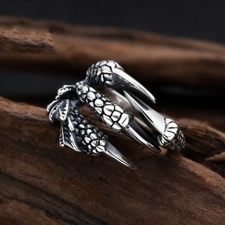 【値下げ中】　15号　アクセサリー　シルバー　シンプル　ロック　海賊　いかつい