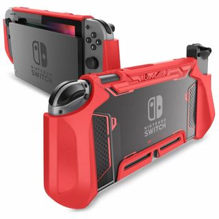 Mumba Nintendo Switch 用 ケース TPUグリップ 保護カバ