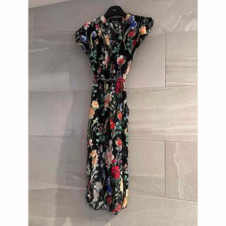 ZARA 花柄　ワンピース