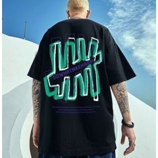 【フォロー割】メンズ　アメリカ　インポート　ブラック　お揃い　ＸＬ