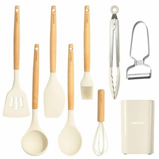 CAROTE カローテ キッチンツールセット9本 シリコン製 調理器具セット フ