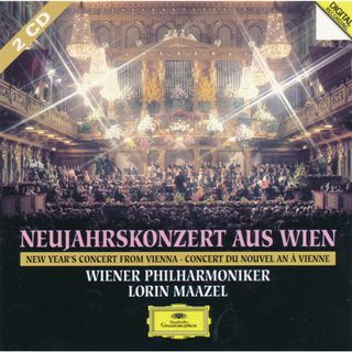独2discs CD Wiener Philharmoniker - Lorin Maazel Neujahrskonzert Aus Wien 4453002 Deutsche Grammophon /00220